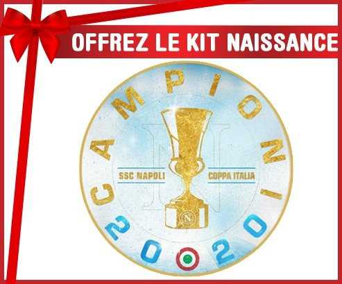 kit naissance bébé personnalisé Napoli : Campioni 2020